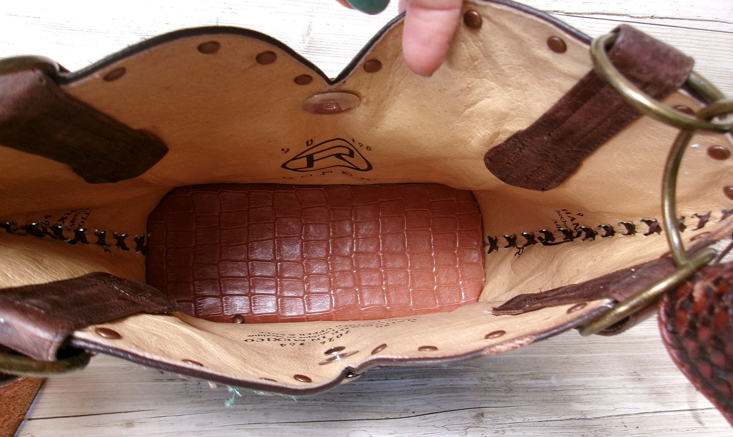 Double Cowboy Boot Purse DB165
